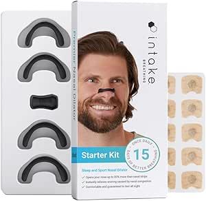 Intake Breathing Nasal Strip Starter Kit