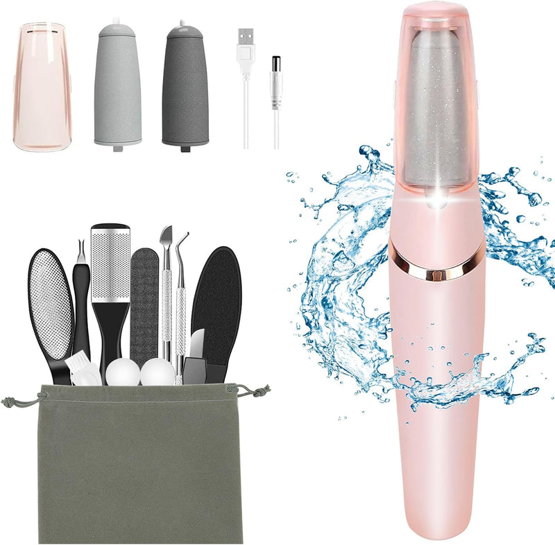 Portable Electric Pedicure Machine – USB Rechargeable Foot Care Tool