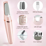 Portable Electric Pedicure Machine – USB Rechargeable Foot Care Tool