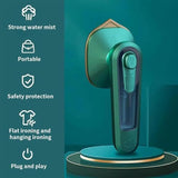 Portable Handheld Mini Electric Iron – Travel & Home Clothes Steamer