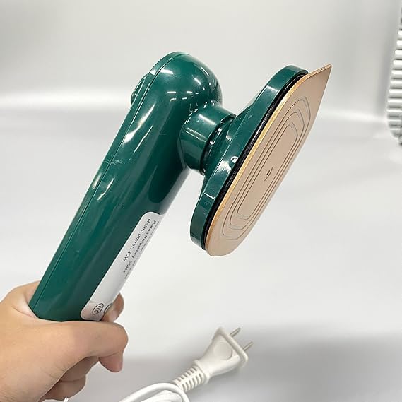 Portable Handheld Mini Electric Iron – Travel & Home Clothes Steamer